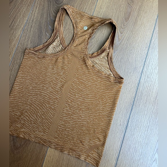 lululemon athletica Racerback Tank Top in Rust Brown - Picture 11 of 11